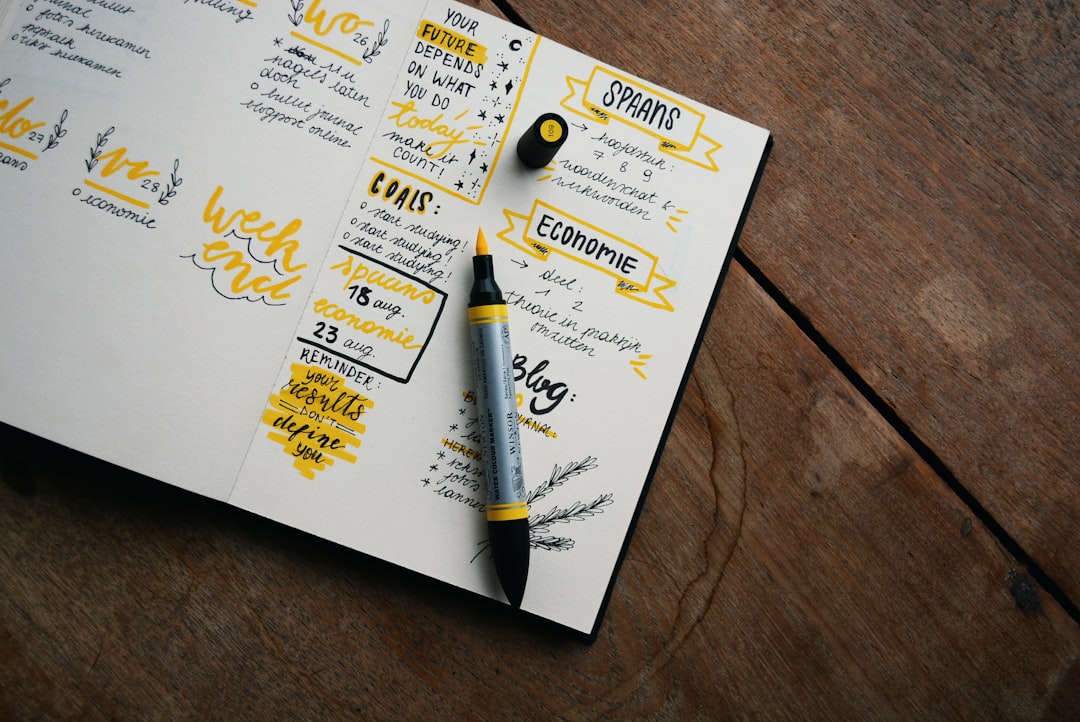 freelance planning notebook